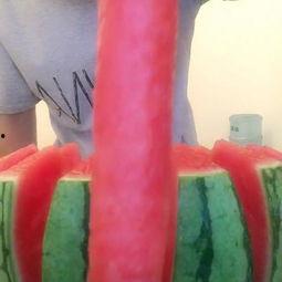 花式吃瓜切瓜神器视频,花式切瓜神器，解锁夏日美味新姿势